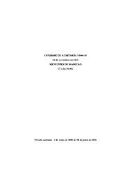 INFORME DE AUDITORÍA M-04-19 28 de noviembre de 2003 ...