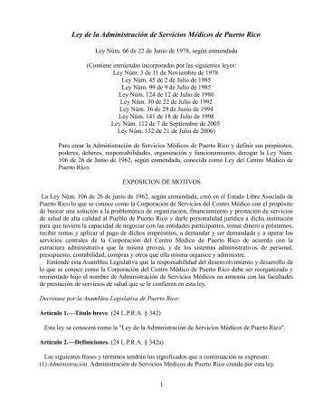 Ley Núm. 66 de 22 de junio de 1978 - Gobierno de Puerto Rico