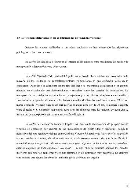 INFORME EJECUTIVO - Auditoría General de la Nación