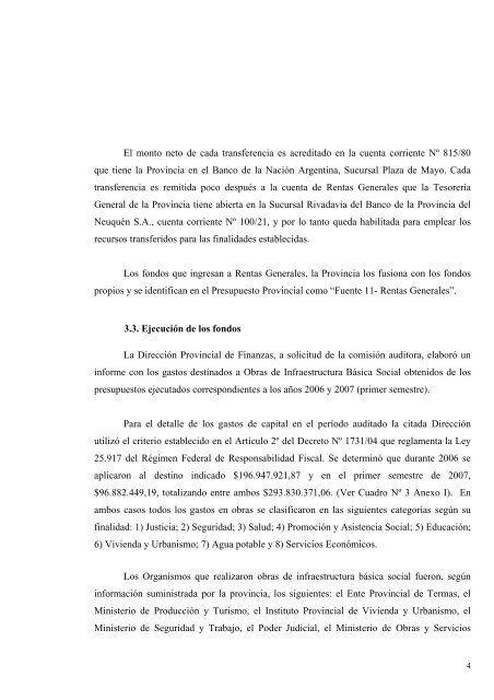 INFORME EJECUTIVO - Auditoría General de la Nación