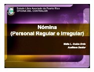 Nómina - Oficina del Contralor
