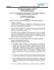 Decreto Ejecutivo 143 - Dirección General de Ingresos