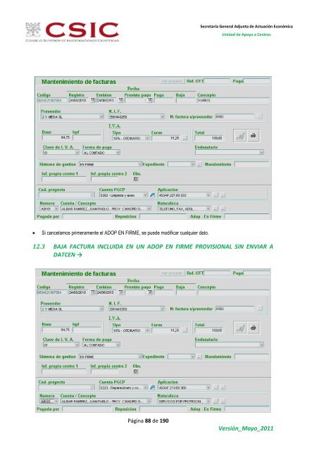 Manual de usuario - Ejercicios SAICI