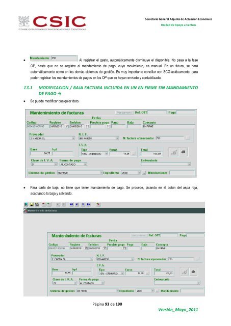 Manual de usuario - Ejercicios SAICI