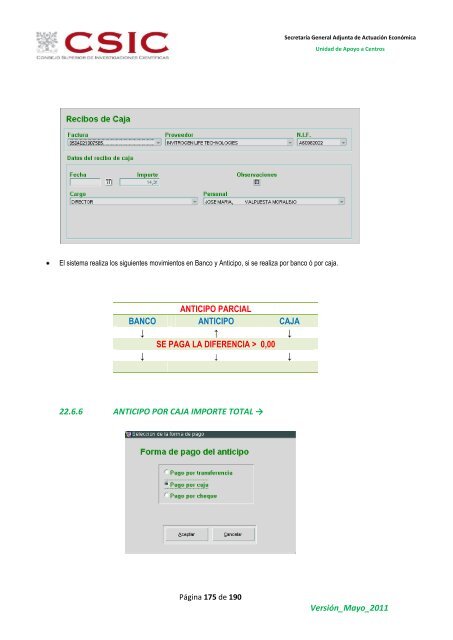 Manual de usuario - Ejercicios SAICI