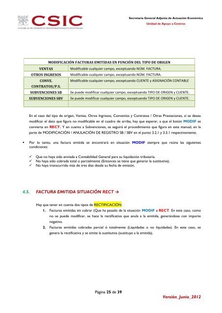 Manual de usuario - Ejercicios SAICI