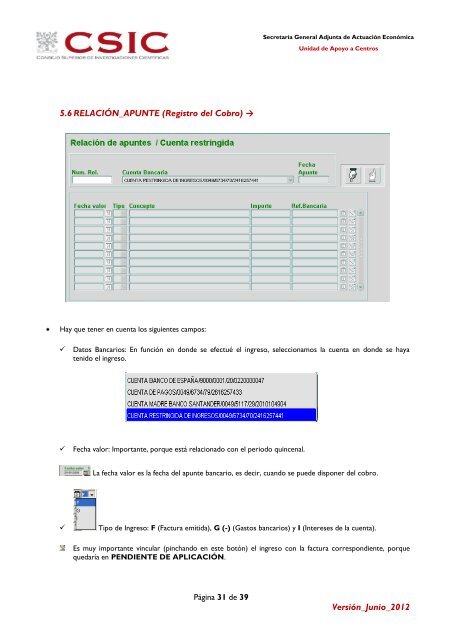 Manual de usuario - Ejercicios SAICI