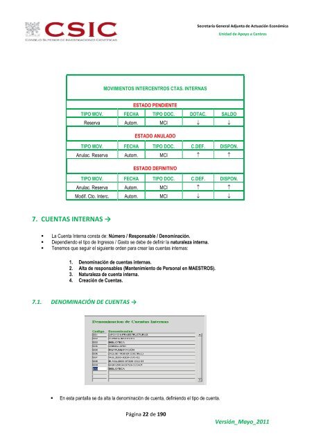 Manual de usuario - Ejercicios SAICI