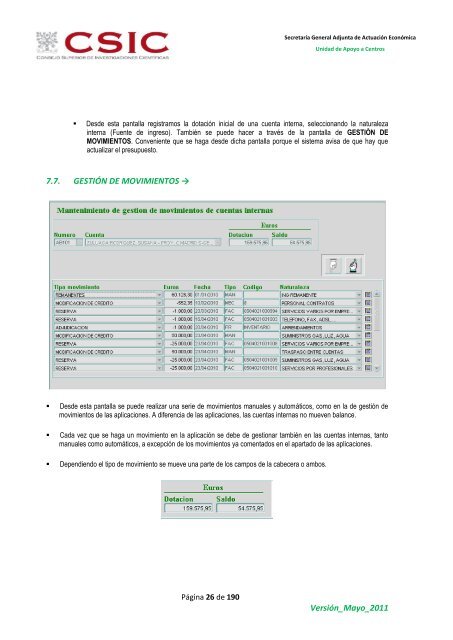 Manual de usuario - Ejercicios SAICI