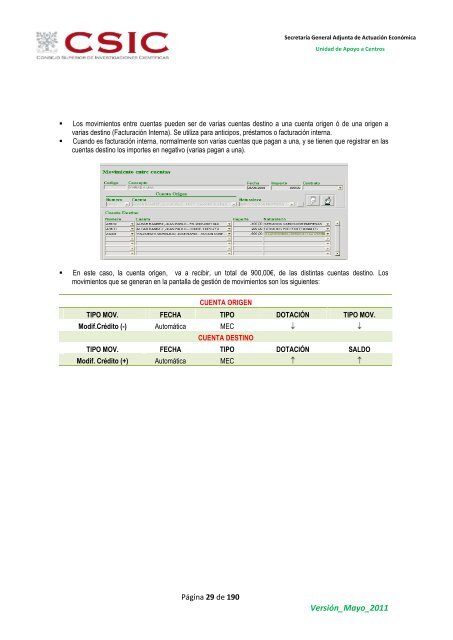 Manual de usuario - Ejercicios SAICI