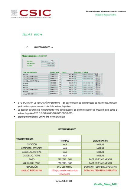 Manual de usuario - Ejercicios SAICI