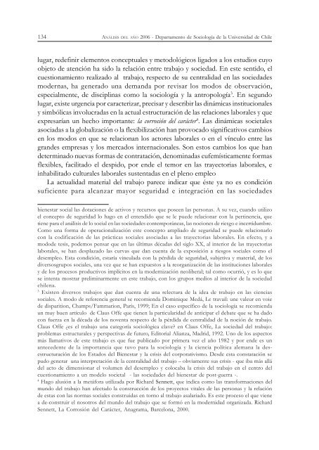 análisis del año 2006 - Facultad de Ciencias Sociales - Universidad ...