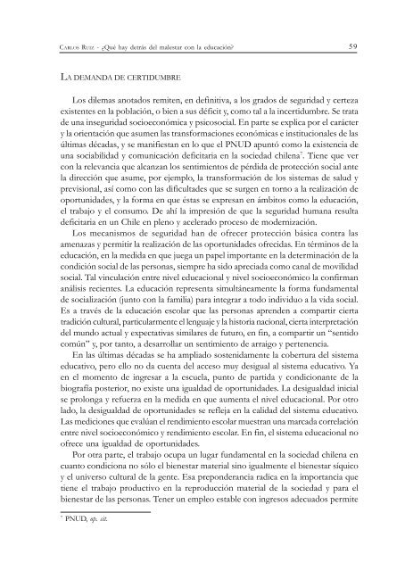 análisis del año 2006 - Facultad de Ciencias Sociales - Universidad ...