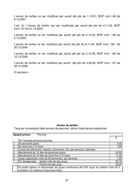 Ordenança - Ajuntament de la Seu d'Urgell