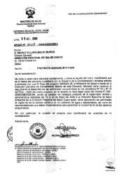 Informe N° 599 - 2006/DSB/DIGESA - Dirección General de Salud ...