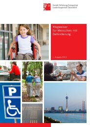Wegweiser für Menschen mit Behinderung - Stadt Düsseldorf