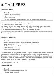 6. TALLERES - CMF Apostolado