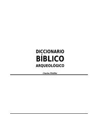 Diccionario arqueologico - iglesia evangélica el olivo