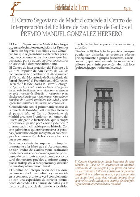 Revista Lazos nº 20 - San Pedro de Gaíllos