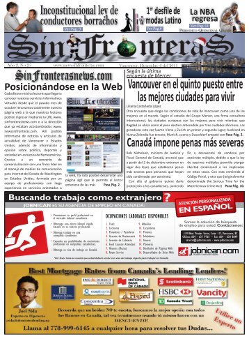 25 Ejemplar del Periodico SinFronterasNews.indd