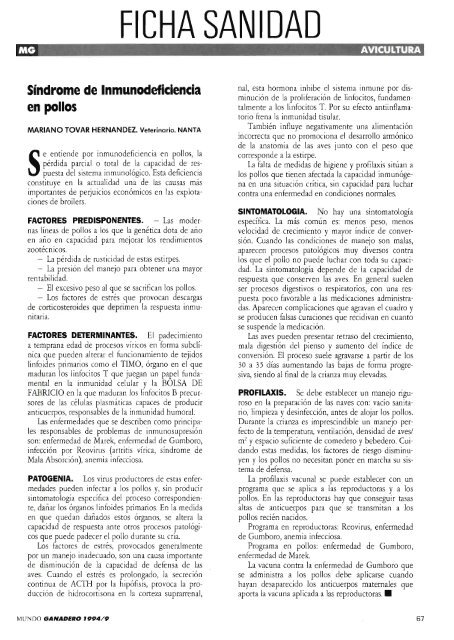 Revista MG Mundo Ganadero - Ministerio de Agricultura ...