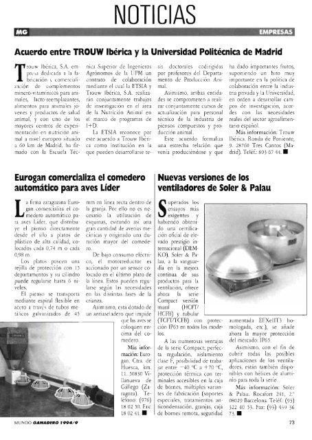 Revista MG Mundo Ganadero - Ministerio de Agricultura ...