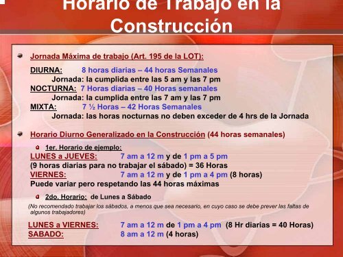 prestaciones sociales sector construccion (taller)