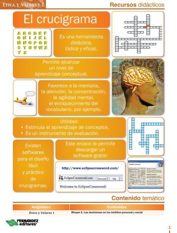 El crucigrama