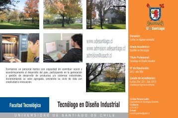 Tecnólogo en Diseño Industrial - Admisión