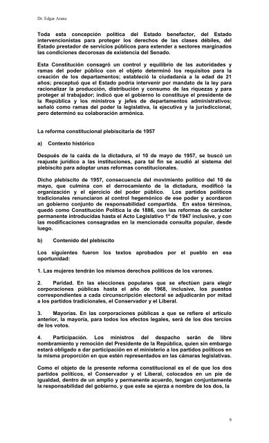 HISTORIA CONSTITUCIONAL COLOMBIANA.pdf - Universidad Libre
