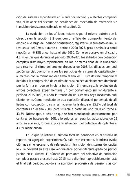 El futuro de las pensiones en España: hacia un sistema mixto - CSIC