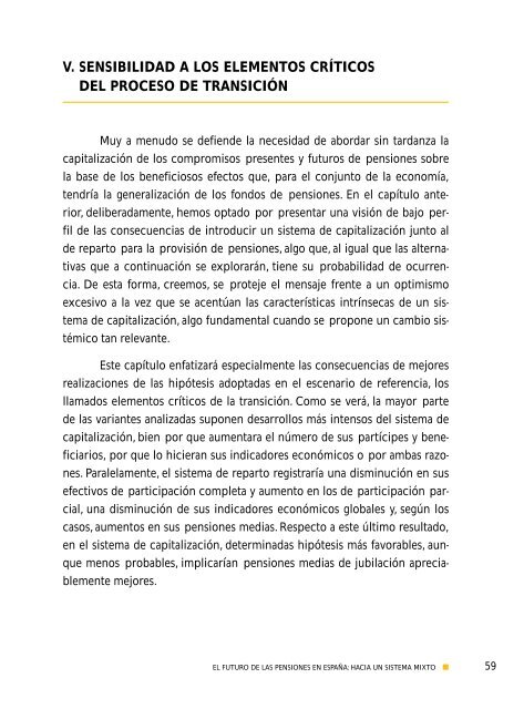 El futuro de las pensiones en España: hacia un sistema mixto - CSIC