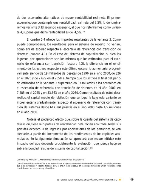 El futuro de las pensiones en España: hacia un sistema mixto - CSIC