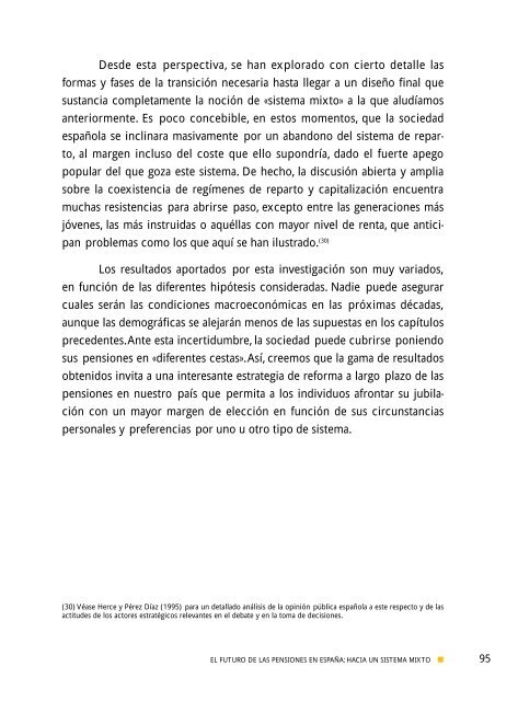 El futuro de las pensiones en España: hacia un sistema mixto - CSIC