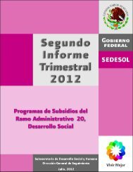 Segundo Informe Trimestral 2012