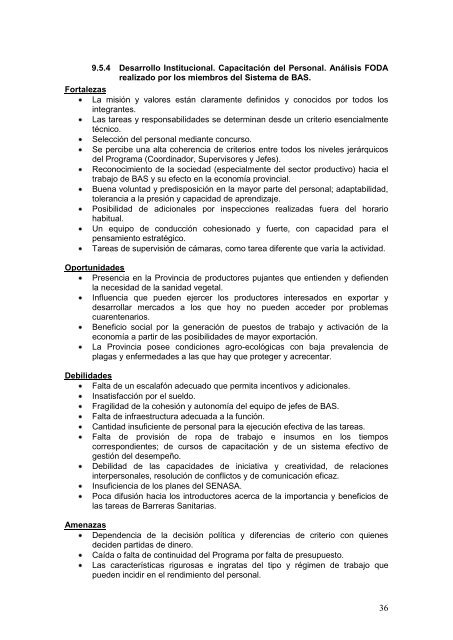 Ampliación de barreras sanitarias - Prosaponline.gov.ar