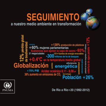 SEGUIMIENTO a nuestro medio ambiente en transformación - UNEP