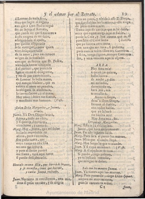 Músicos, amo y criado, y el amor por el retrato - Memoria de Madrid