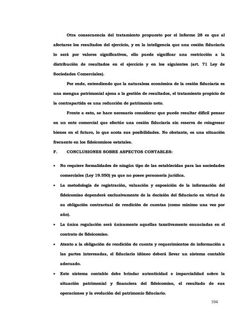 fideicomiso inmobiliario. tratamiento jurídico, impositivo y contable