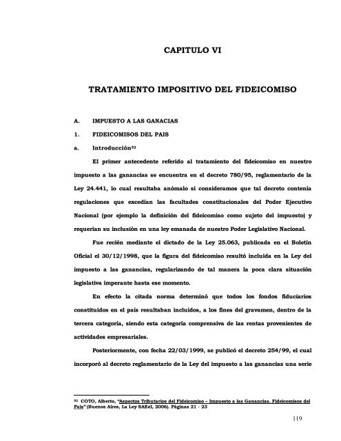 fideicomiso inmobiliario. tratamiento jurídico, impositivo y contable