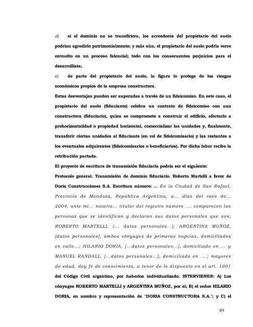 fideicomiso inmobiliario. tratamiento jurídico, impositivo y contable