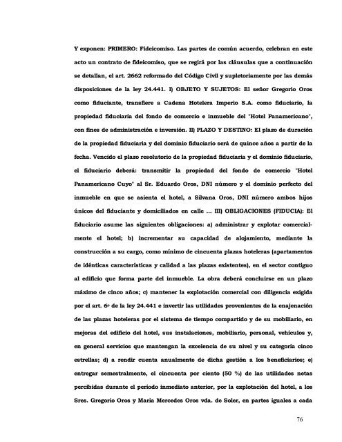 fideicomiso inmobiliario. tratamiento jurídico, impositivo y contable