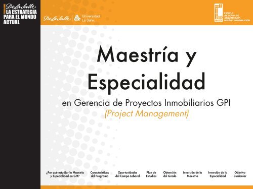 en Gerencia de Proyectos Inmobiliarios GPI (Project ... - EMADyC.org