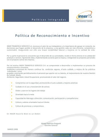 Descarga de Politicas en PDF