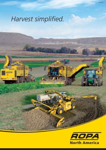 Harvest simplified. - ROPA Fahrzeug