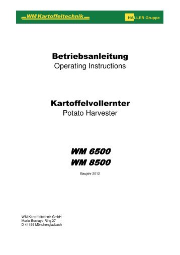 WM 6500 WM 8500