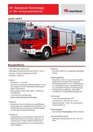 AT - LF 10/6, Löschgruppenfahrzeug - Rosenbauer