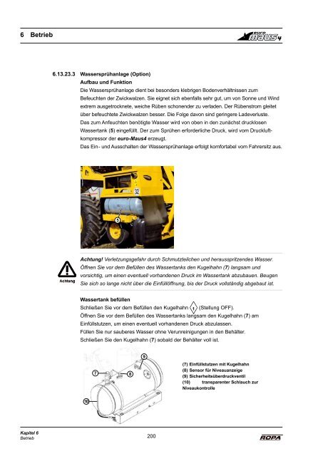 Bedienungsanleitung euro-Maus 4 Version 2012 ... - ROPA Fahrzeug