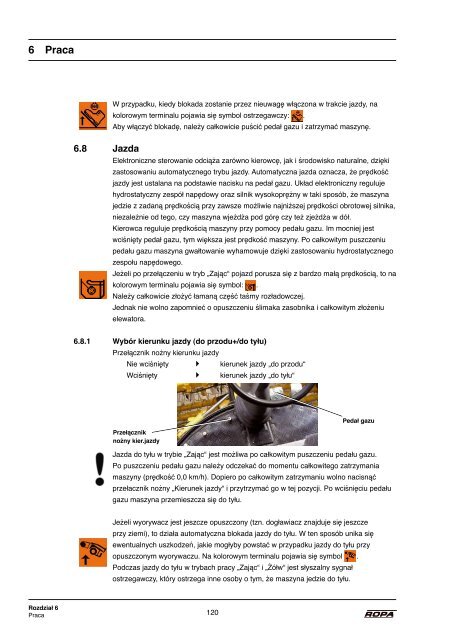 Instrukcja obsługi euro-Tiger V8 od 2005 - ROPA Fahrzeug