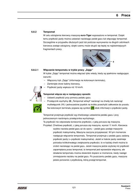 Instrukcja obsługi euro-Tiger V8 od 2005 - ROPA Fahrzeug